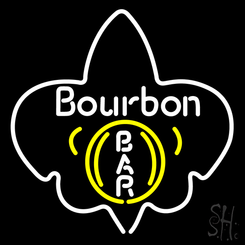 Bourbon Bar Neon Sign