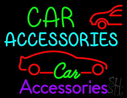 Car Accessories Neon Sign