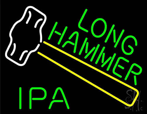Long Hammer Ipa Neon Sign