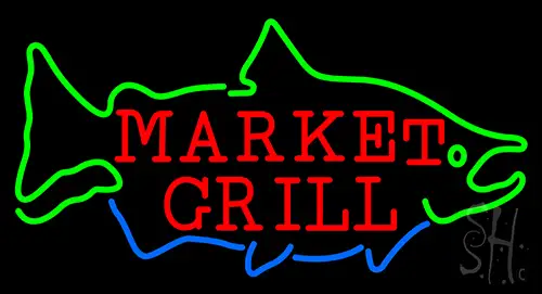 Market Grill Neon Sign