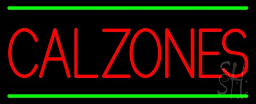 Calzones Neon Sign