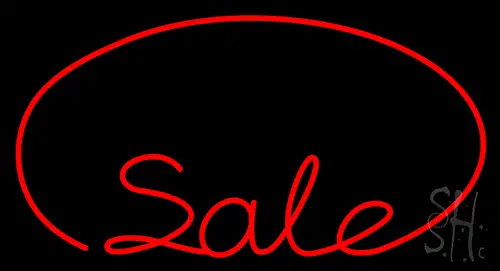 Red Sale Neon Sign