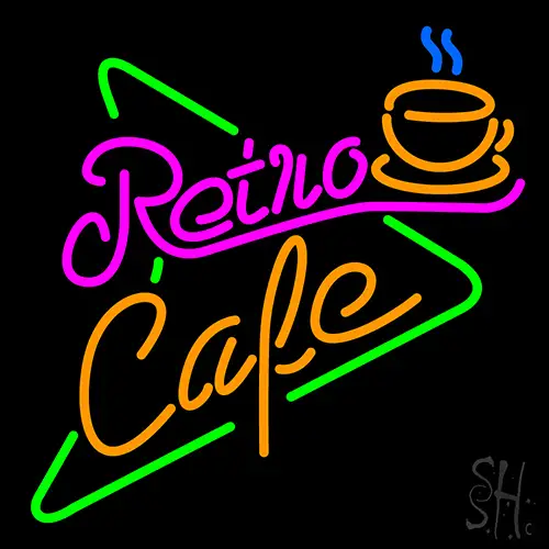 Retro Cafe Neon Sign