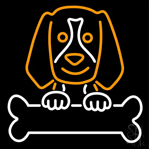 Beagle Poster Neon Sign