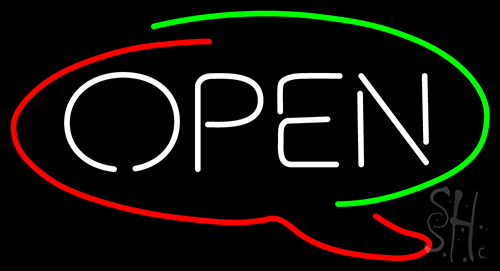 Open Logo Neon Sign