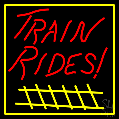 Rail Runner Adventure Neon Sign