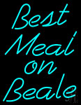 Best Meal On Beale Neon Sign