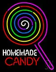 Homemade Candy Neon Sign