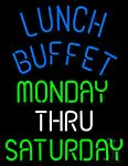 Lunch Buffet Neon Sign