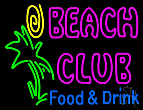 Beach Club Neon Sign