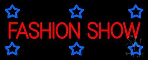 Fashion Show Neon Sign