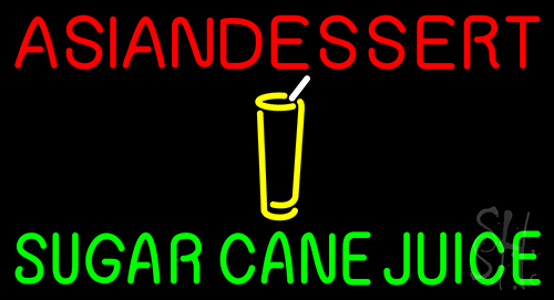 Sugar Cane Juice Neon Sign