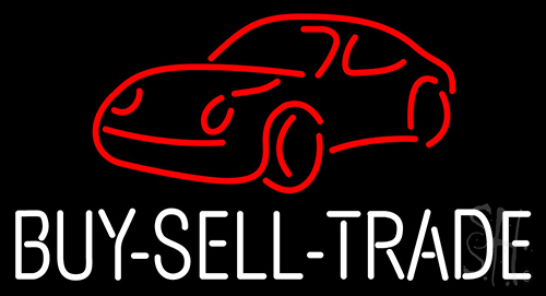 Buy Sell Trade Neon Sign