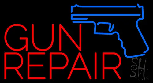 Gun Repair Neon Sign