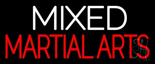 Mixed Martial Arts Neon Sign