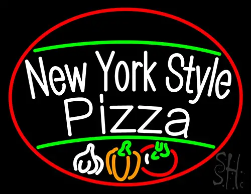New York Style Pizza Neon Sign