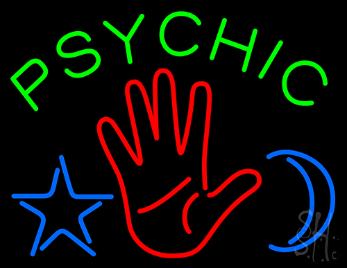 Psychic Logo Neon Sign