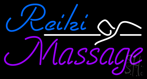 Reiki Massage Neon Sign