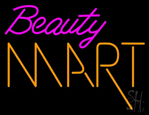 Beauty Mart Neon Sign