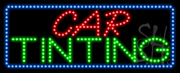 Car Tinting Animated LED Sign