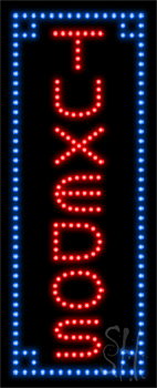 Tuxedos Animated LED Sign