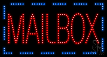 Mailbox Animated LED Sign