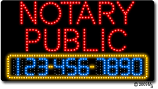 Notary Public Phone Number Changeable