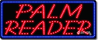 Palm Reader Animated LED Sign