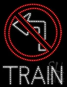 Train Led Sign