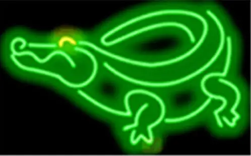 Alligator Listing Neon Sign
