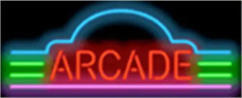 Arcade Home Listing Decor Neon Sign