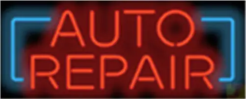 Auto Repair Car Automotive Neon Sign