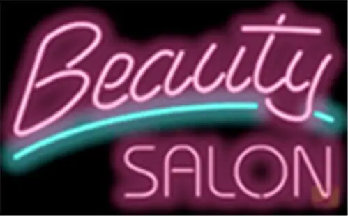 Beauty Salon Deer Hairs Neon Sign