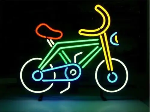 Bike Bicycle Riding Neon Sign