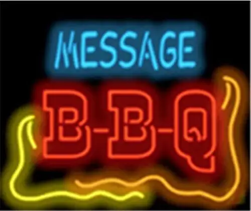 Custom Message Bbq Barbeque Neon Sign