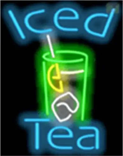 Iced Tea Catering Neon Sign