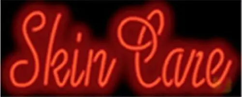 Skin Care Art Open Salon Neon Sign