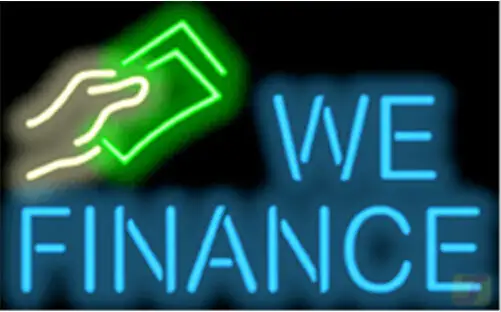 We Finance Trade Neon Sign