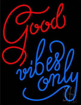 Good Vibes Only Neon Sign 9