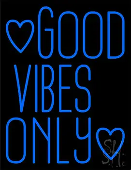 Good Vibes Only Neon Sign 17