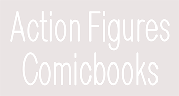 Custom Action Figures Comicbooks Neon Sign 6