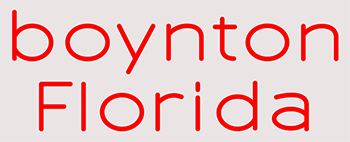 Custom Boynton Florida Neon Sign 2
