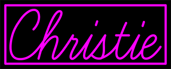 Custom Christie Neon Sign 3