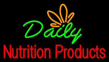 Custom Daily Logo Nutrition Products Neon Sign 2