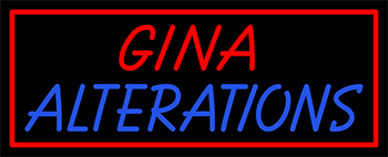 Custom Gina Alterations Neon Sign 3