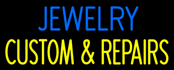 Custom Jewelry Custom And Repairs Neon Sign 5