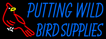 Custom Putting Wild Bird Supplies Neon Sign 3