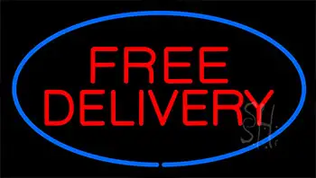 Free Delivery Blue LED Neon Sign