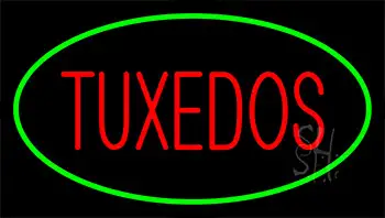 Tuxedos Red Green LED Neon Sign
