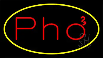 Pho Yellow LED Neon Sign